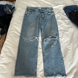 Moussy Vintage Viola Wide Straight Jean - size 29